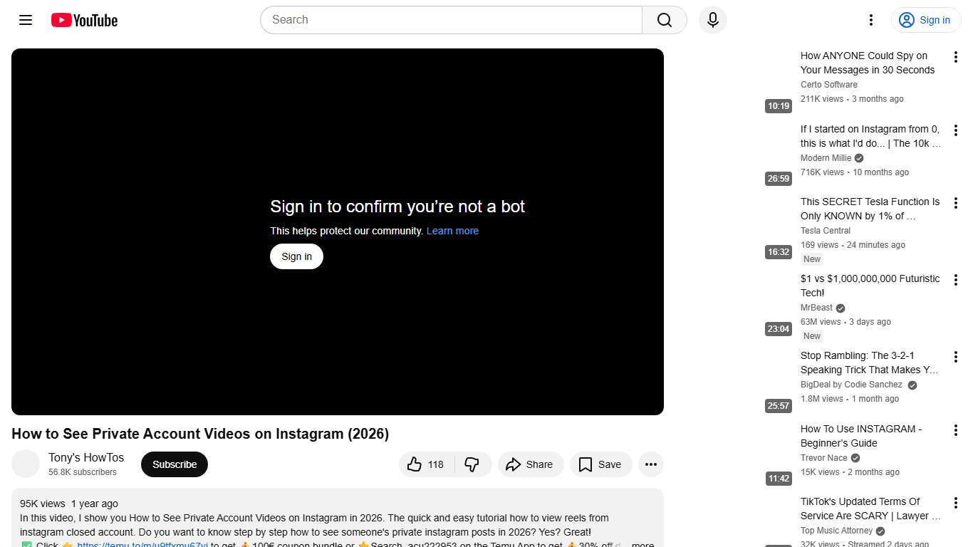 How to See Private Account Videos on Instagram (2026) - YouTube